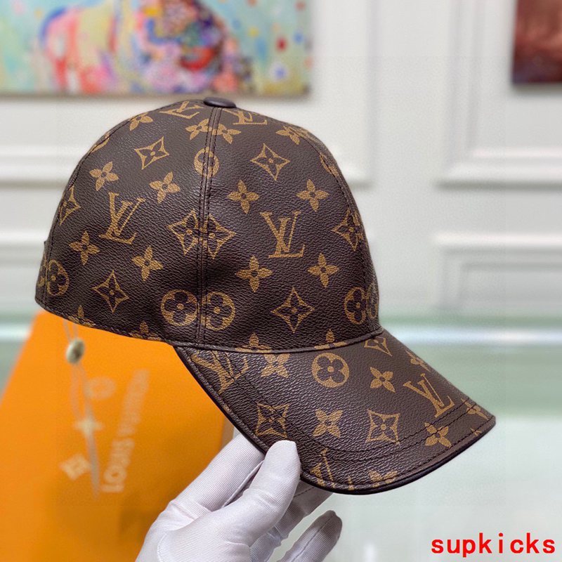 Angled view of Louis Vuitton unisex cap
