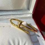 Front view of Cartier unisex jewelry piece