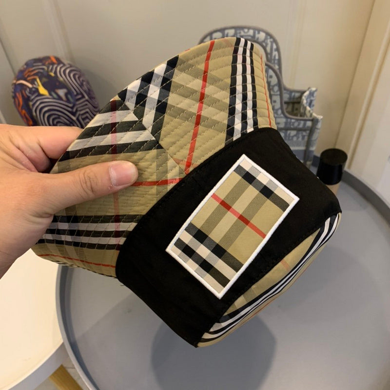 Front view of Burberry unisex cap