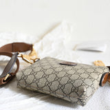 Handle and strap detail of chic statement women's handbag – women's designer-style accessory