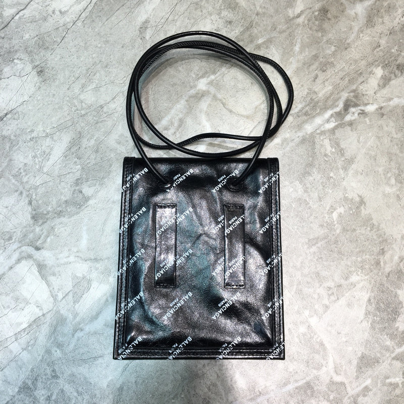 Statement Vegan Leather Handbag - Smooth Faux-Leather Exterior | Women's Designer-Inspired Purse #204 - alternate angle view (image 8) of designer-inspired handbag