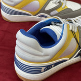 Gucci sneakers detailed view showing premium designer craftsmanship