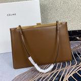 Styled lifestyle shot of structured refined women's handbag – women's everyday handbag