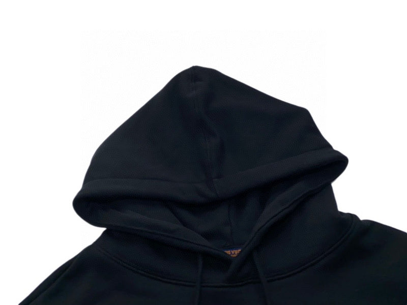 Back view of Louis Vuitton luxury clothing with contemporary cut