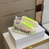 Alexander McQueen muted earth tones luxury sneakers view 7 low-top design
