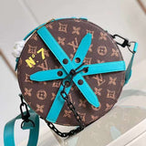 Close-up detail of structured signature women's handbag – women's everyday handbag
