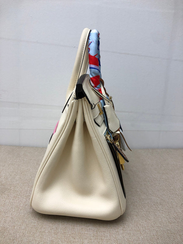 Statement bag shown from front angle