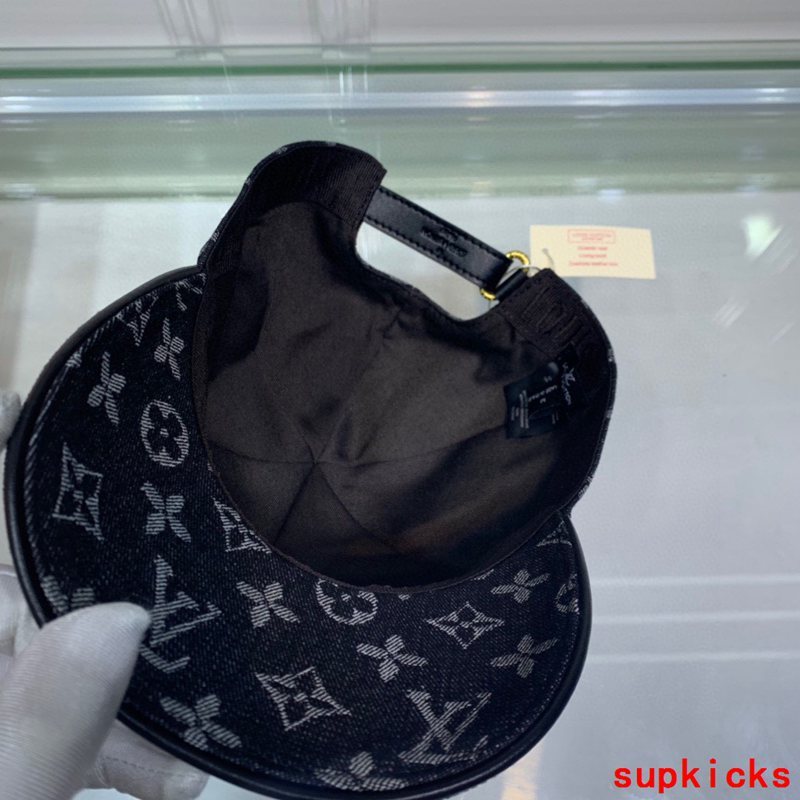 Side view of Louis Vuitton unisex cap