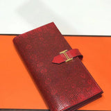 Side view of effortless structured handbag