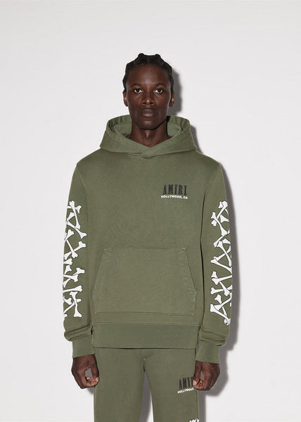 Amiri luxury hoodie detail shot