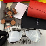 Lifestyle view of Cartier unisex sunglasses