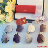 Side view of Cartier unisex sunglasses
