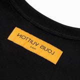 Back view of Louis Vuitton cotton t-shirt with logo-detail design