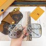 Front view of Louis Vuitton unisex sunglasses