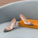 Louis Vuitton Tan Low-Top Sneakers - Back View