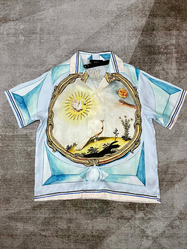Amiri luxury t-shirt detail shot