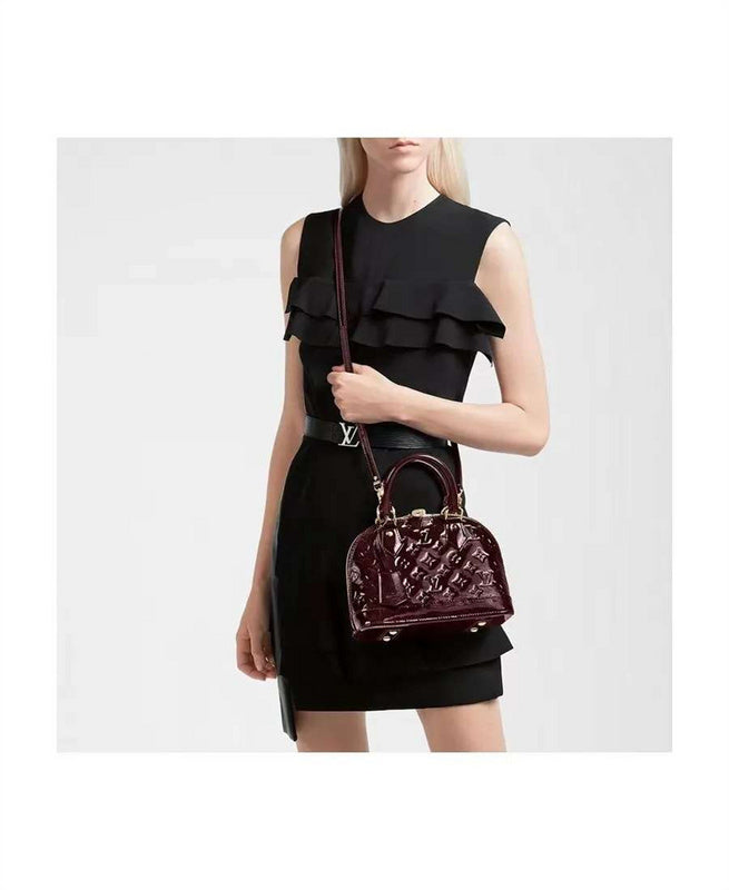  structured top-handle bag styled with outfit 12