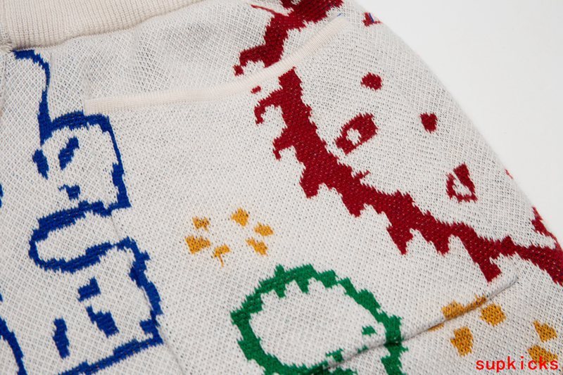 Close-up detail shot of Rhude luxury clothing with tailored silhouette