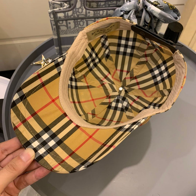 Lifestyle view of Burberry unisex cap