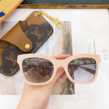 Front view of Louis Vuitton unisex sunglasses