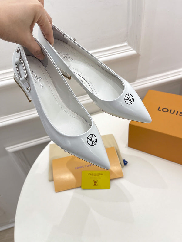 Louis Vuitton Tan Chunky Platform Sneakers - Toe Detail View