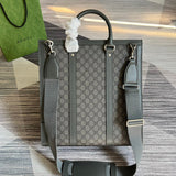 Side profile of refined statement women's handbag – women's premium purse