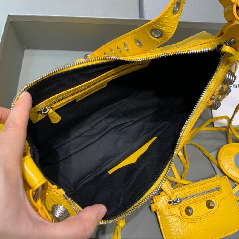 Statement Premium PU Leather Handbag - Premium Craftsmanship Detailing | Women's Everyday Carry Handbag #378 - styled full view (image 7) of designer-inspired handbag