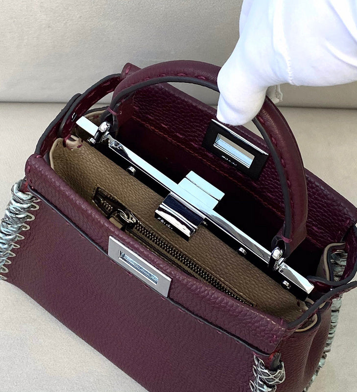 Ziva's Charm handbag – angled view (Standard Size)