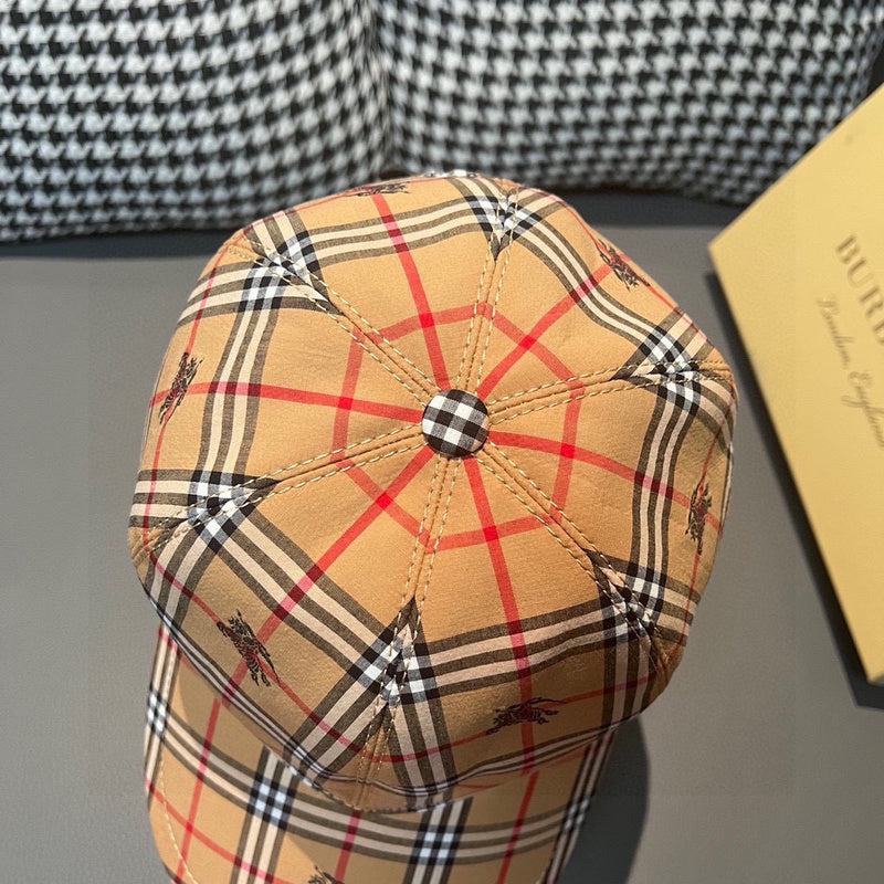 Full view of Burberry unisex cap