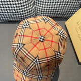 Full view of Burberry unisex cap