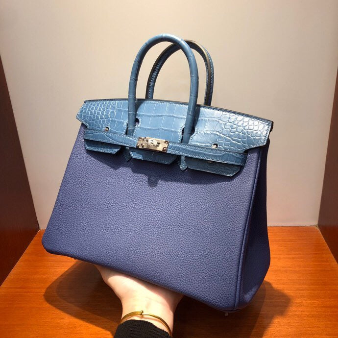 Close-up detail of sleek bag design