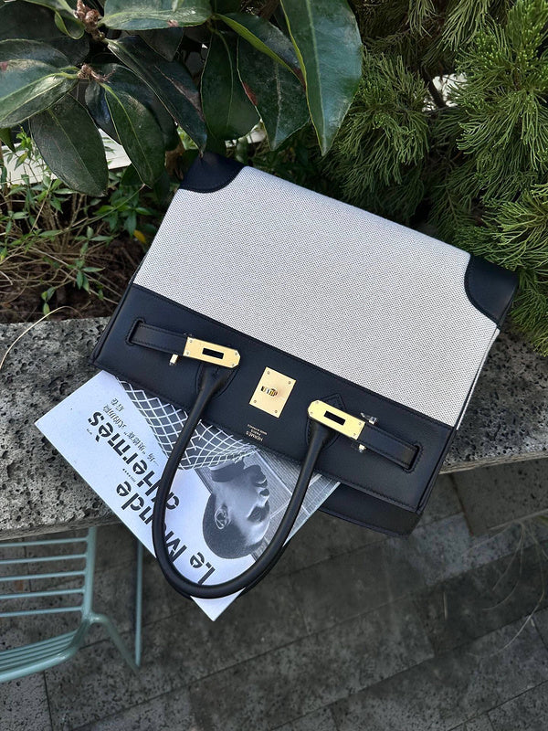 Tailored bag shown from front angle
