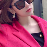 Side view of Louis Vuitton unisex sunglasses