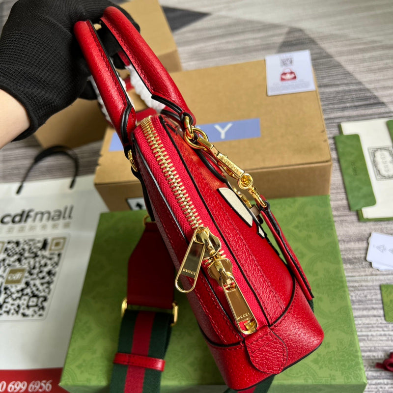 Back view of refined chic women's handbag – women's designer-style accessory