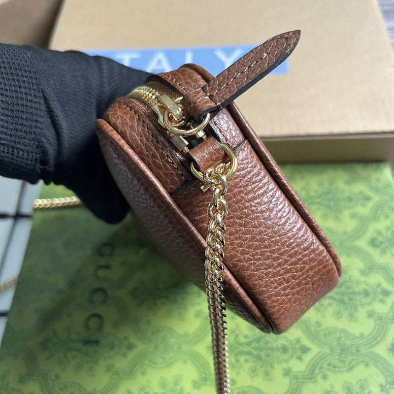 Front view of polished structured women's handbag – women's statement bag