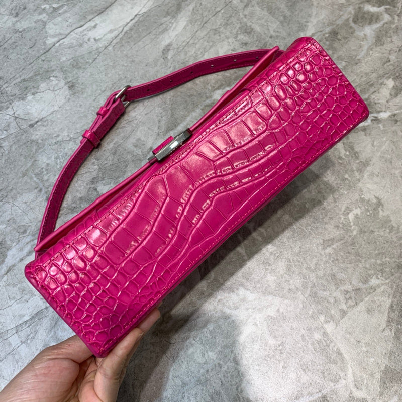 Chic Premium PU Leather Handbag - Statement Silhouette | Women's Fashion Handbag #620 - back view (image 4) of designer-inspired handbag