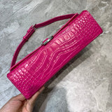 Chic Premium PU Leather Handbag - Statement Silhouette | Women's Fashion Handbag #620 - back view (image 4) of designer-inspired handbag