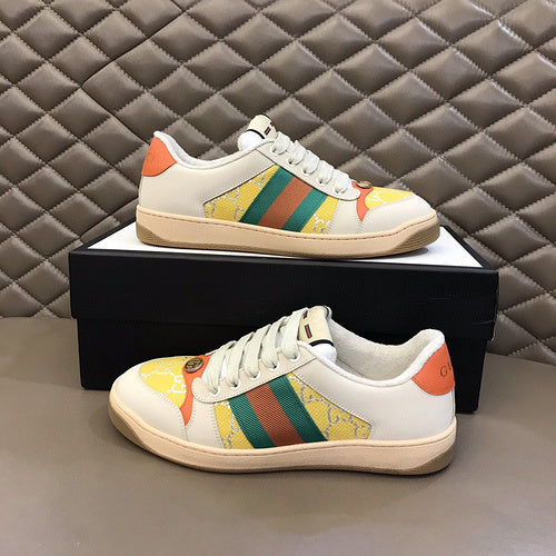 Gucci tonal black luxury sneakers view 11 padded collar comfort