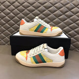 Gucci tonal black luxury sneakers view 11 padded collar comfort
