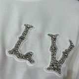 Full styled look of Louis Vuitton cotton t-shirt with streetwear-inspired cut