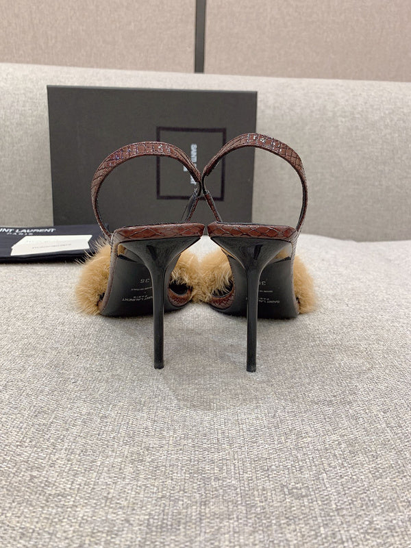 Front view of Saint Laurent luxury piece style No.096