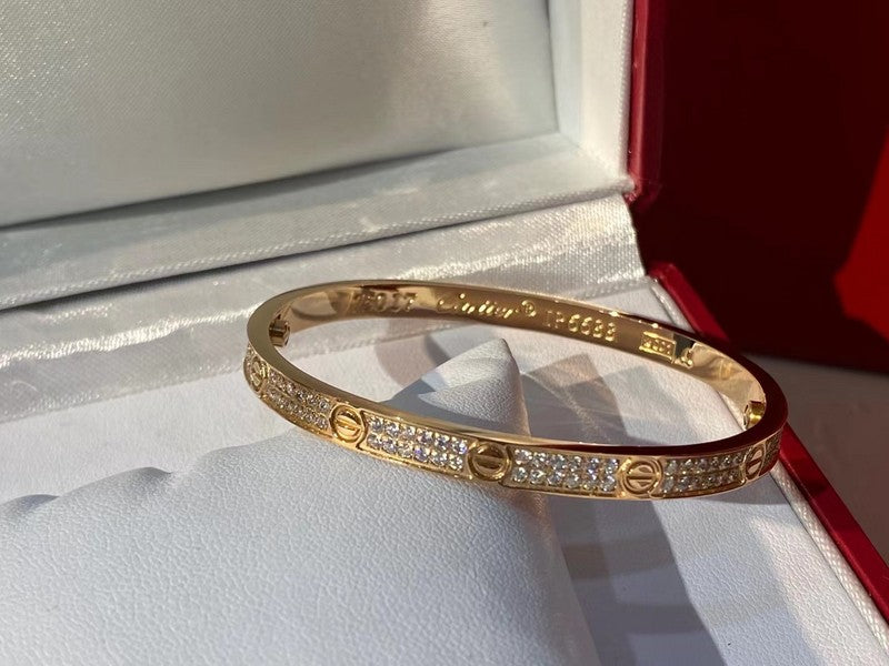 Front view of Cartier unisex jewelry piece