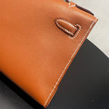  signature shoulder bag detail view showing craftsmanship