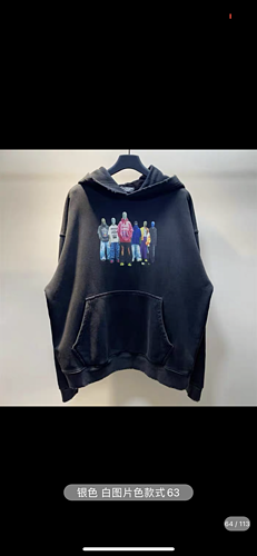 Balenciaga clothing detail view — premium authentic designer style