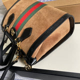 Top view of sleek classic women's handbag – women's premium purse