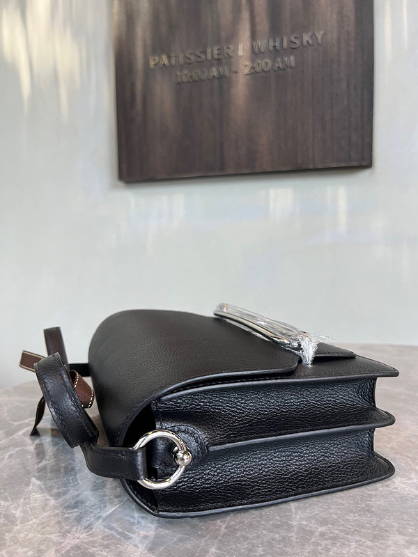 Close-up detail of timeless bag design