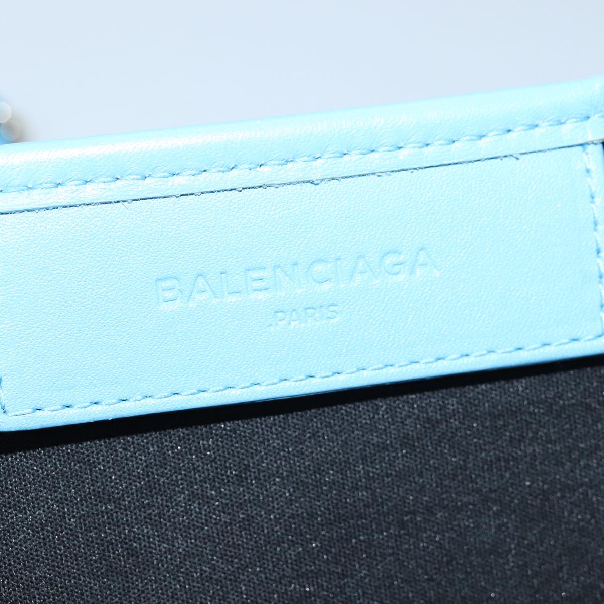 Balenciaga Navy Cabas S Hand Bag Canvas Blue Gray 339933 | Luxury Canvas Tote Bag