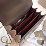 Understated Faux Leather Handbag - Versatile Everyday Design | Women's Designer-Inspired Purse #1766 - hardware and detail close-up (image 5) of designer-inspired handbag