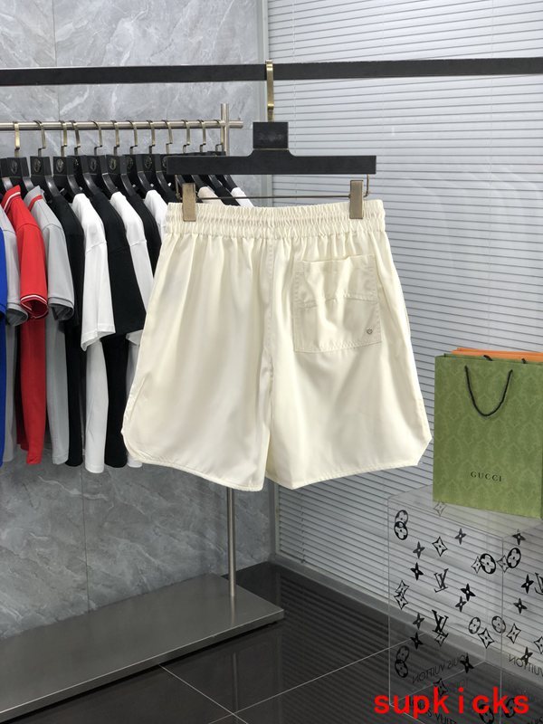 Side profile of Rhude luxury clothing with streetwear-inspired cut