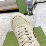 Gucci sneakers detailed view showing premium designer craftsmanship